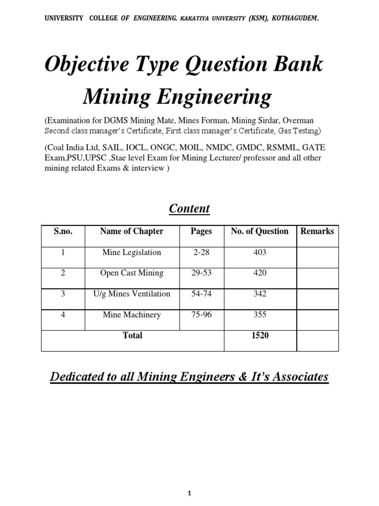 Bit Bank (KSM) | PDF | Drinking Water | Mining
