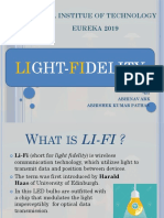 Eureka 2019 Light-Fidelity: An Exploration of Li-Fi Technology