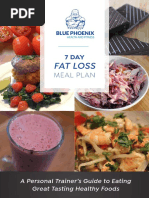 CSIRO Total Wellbeing Diet Menu Guide | PDF | Salad | Steak