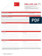 PRU Life Fund Switch Application Form | PDF | Insurance | Financial ...