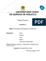 Jerome Bruner: Teoría cognitiva y aprendizaje por descubrimiento