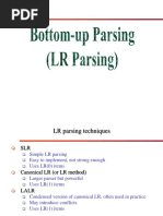 LR Parsing Methods