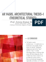 Architectural Thesis