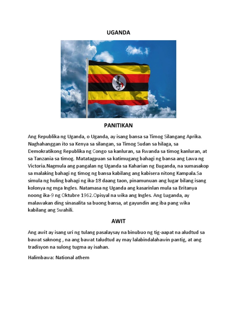 Uganda | PDF