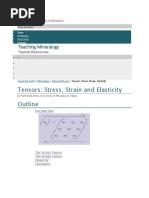 Stress tensor