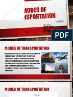 Modes of Transportation FINAL