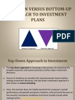 Top-Down Versus Bottom-Up Approach To Investment