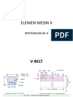 4 Perhitungan V Belt