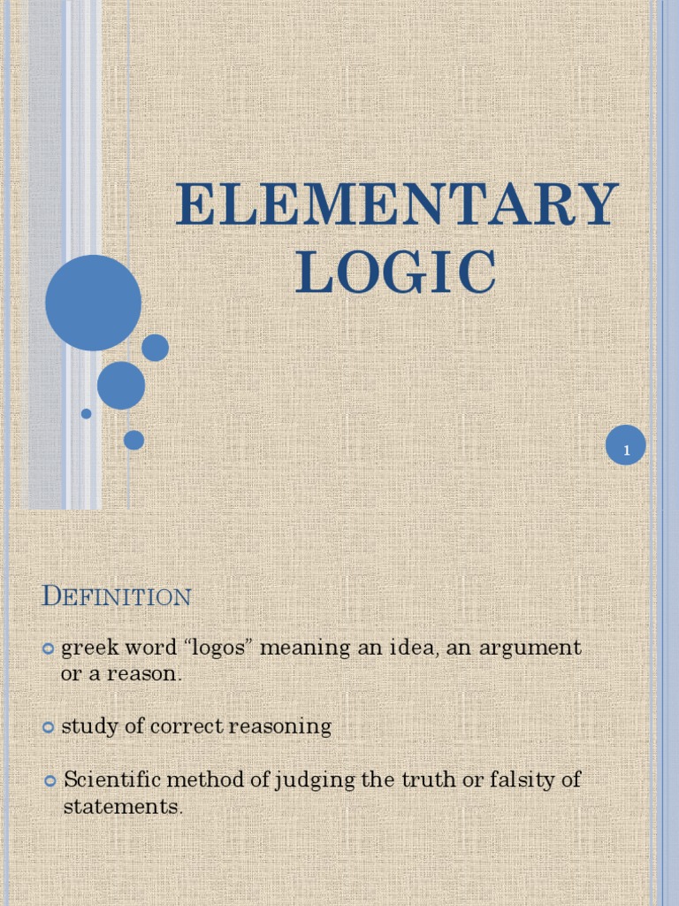 Elementary Logic Metalogic Mathematical Logic
