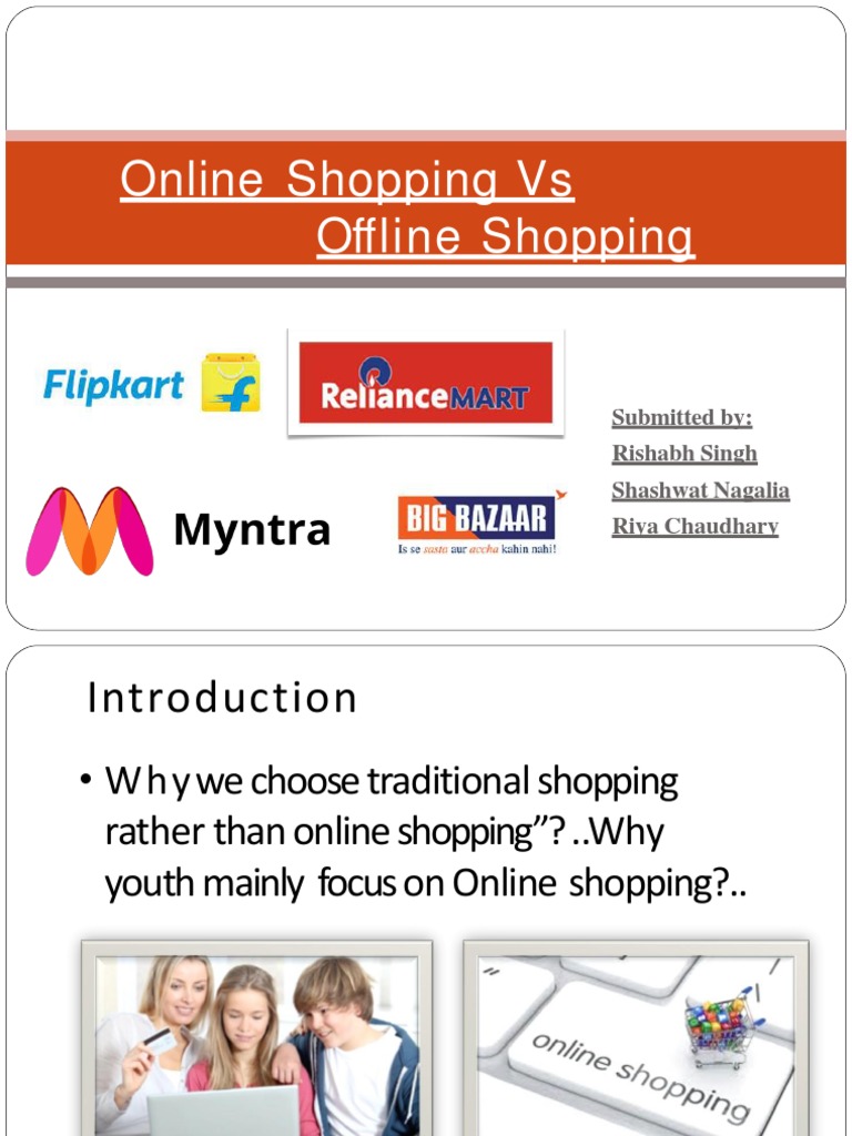Online vs Offline Shopping Comparison | PDF | Online Shopping | Online ...