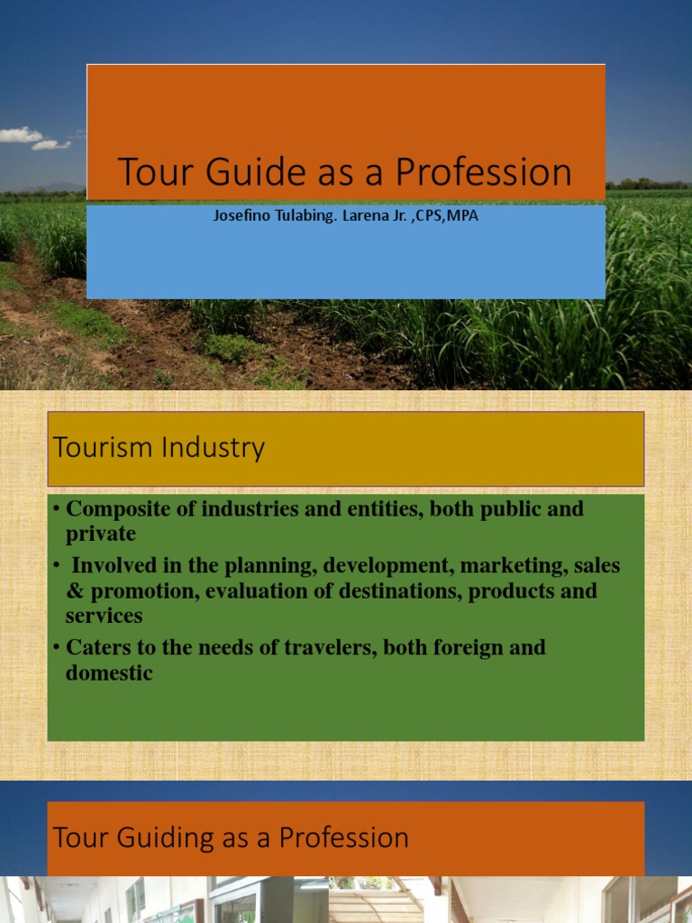 Tour Guiding: A Professional Overview | PDF | Tourism | Business