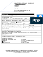 Form Pendaftaran Bem Kema Ftip 2019