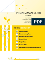 Pemahaman Mutu K-1 FIX