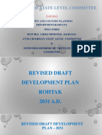 Revised Draft Development Plan 2031 for Rohtak City