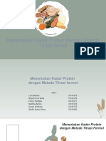 Analisa Kadar Protein