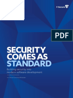 F Secure Security Comes As Standard Whitepaper