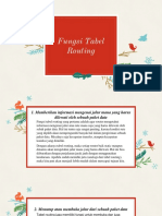 Fungsi Table Routing