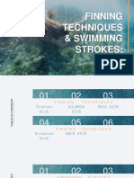 Finning Techniques & Swimming Strokes