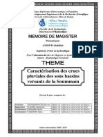 Caractérisation des crues pluviales des sous bassins versants de la soummam..pdf