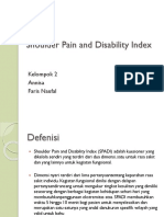 Shoulder Pain and Disability Index