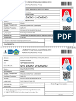 Contoh Formulir Pendaftaran Kedinasan