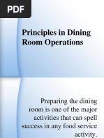 Dining Room Operations