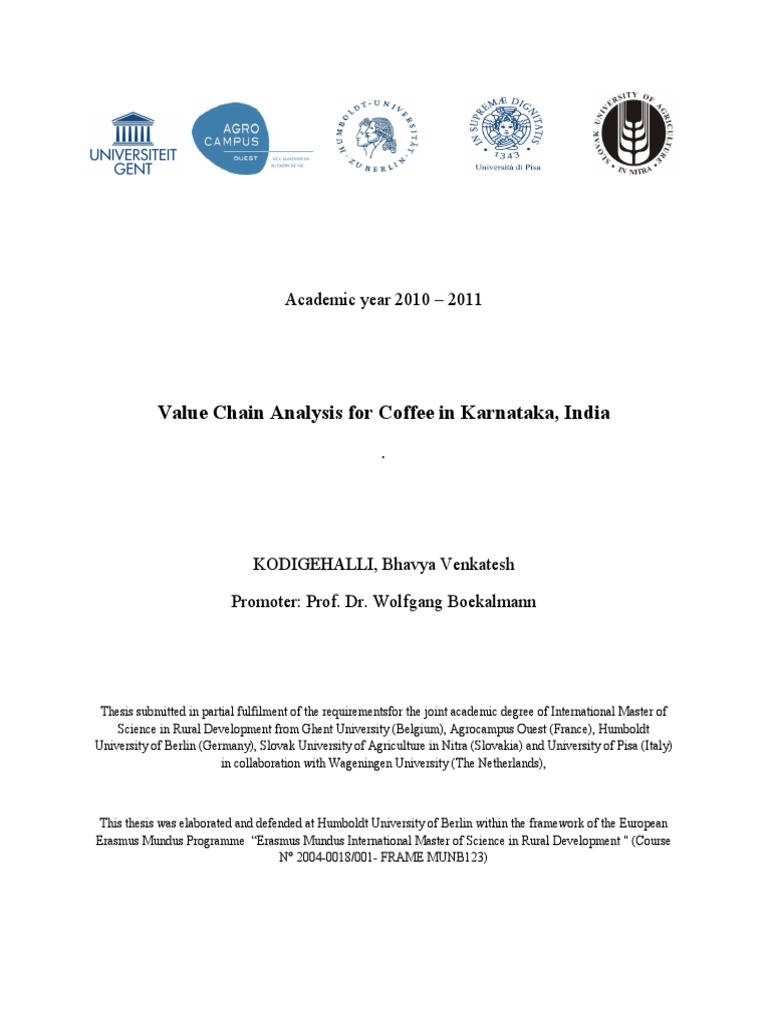 Coffee | PDF | Value Chain | Coffee
