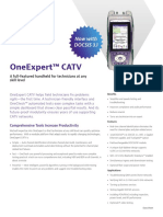 OneExpert CATV ONX630 Datasheet