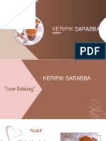 KERIPIK SARABBA - DOCUMENT UNDER 40 CHARACTERS