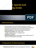 Electrical Injury and Lightning