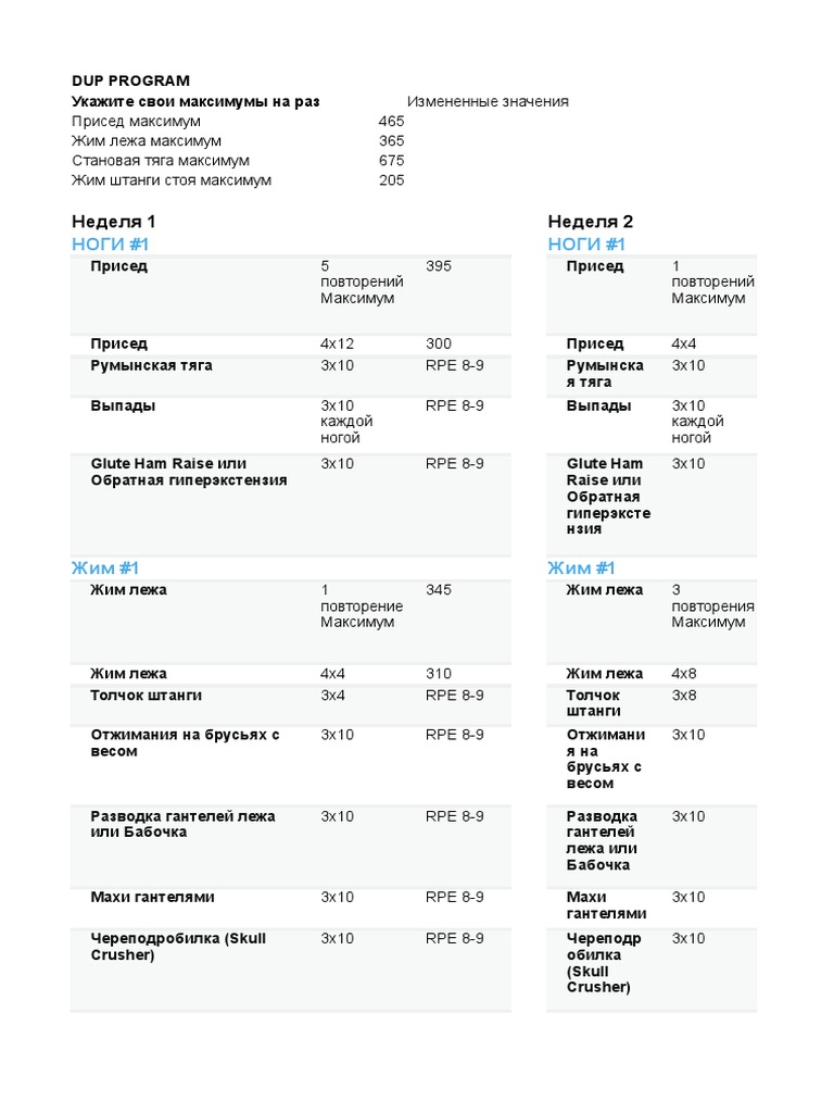 David Laid DUP Program | PDF