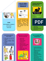 LEAFLET Tanda Bahaya Kehamilan