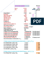 WIND LOAD EXCEL SHEET FOR TRUSS