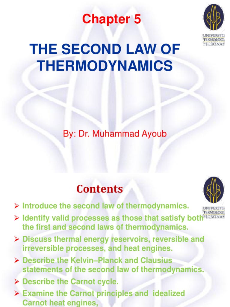 Understanding the Second Law of Thermodynamics | PDF | Heat | Second ...