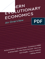 Modern Evolutionary Economics. An Overview