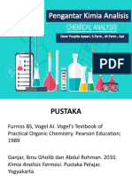 Pendahuluan Kimia Analisis