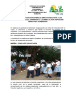 Informe Registro Actividad Capacitacion q. Cachimbula - Cidea