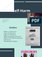 Presentation About Self-Harm (Dhiyah Mumpuni 1806203654)