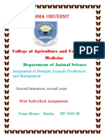 The Contribution of Animal Power in Cropping System