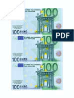 100 Euros - Imprimir e Visualizar