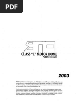 Download Motorhome Owners Manual 2003 CLASS C by Fred Goode SN43775114 doc pdf