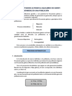 Factores Que Pueden Alterar El Equilibrio de Hardy