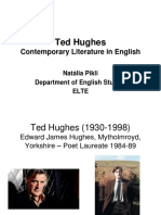 Ted Hughes - Poet of Nature and the Wild