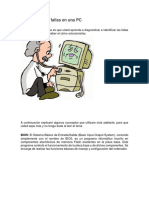 Diagnostico de Fallas en Una PC PDF