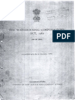 The Warehousing Corporations Act 1962