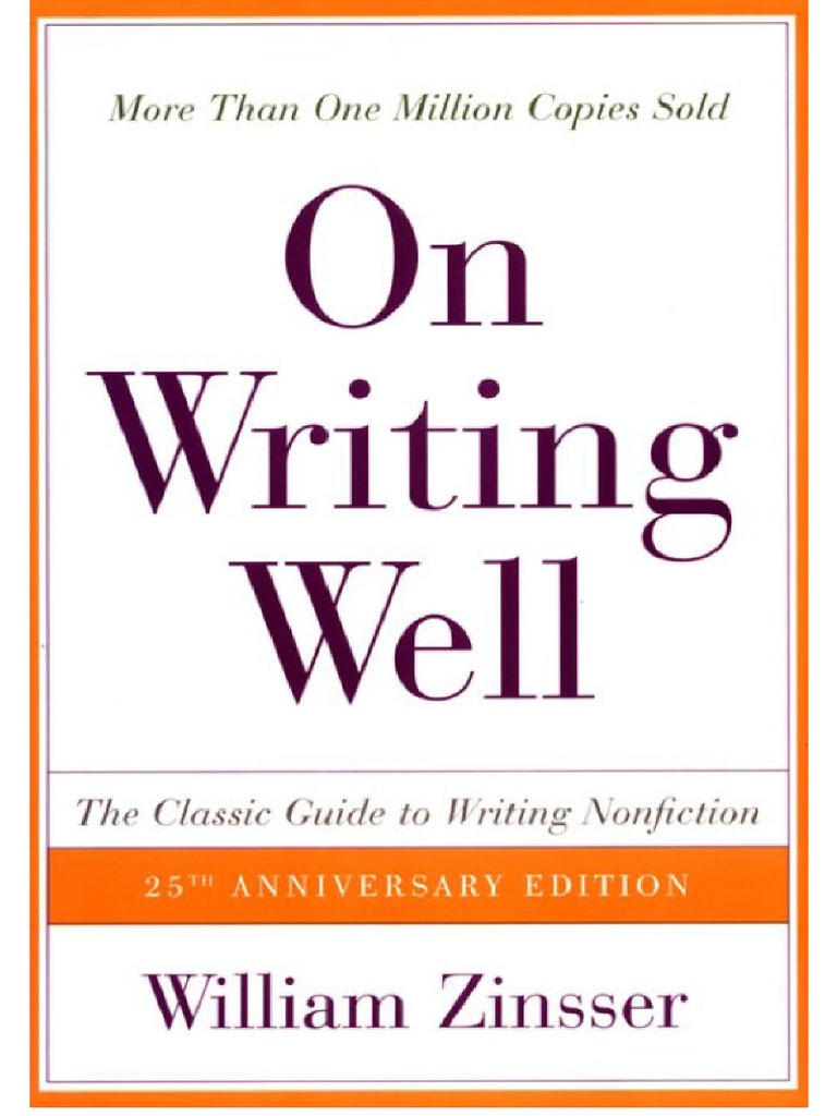 On Writing Well Pdf Download