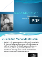 María Montessori