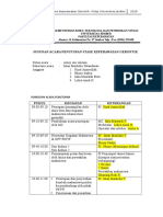 Susunan Acara Penutupan