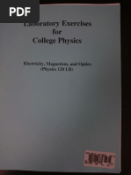 Hunter Physics 121 Lab Manual