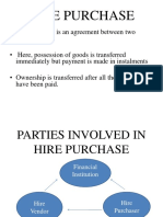 Hire Purchase Explained